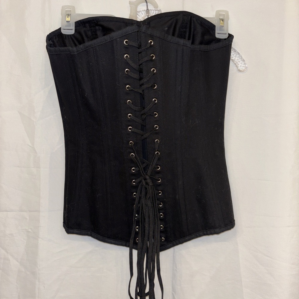Charmian Women's Gothic Waist Cincher Corset Renaissance Steampunk XL NWT